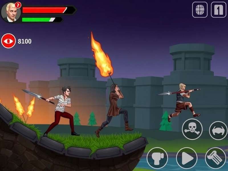 Crazy Justice Game Controls