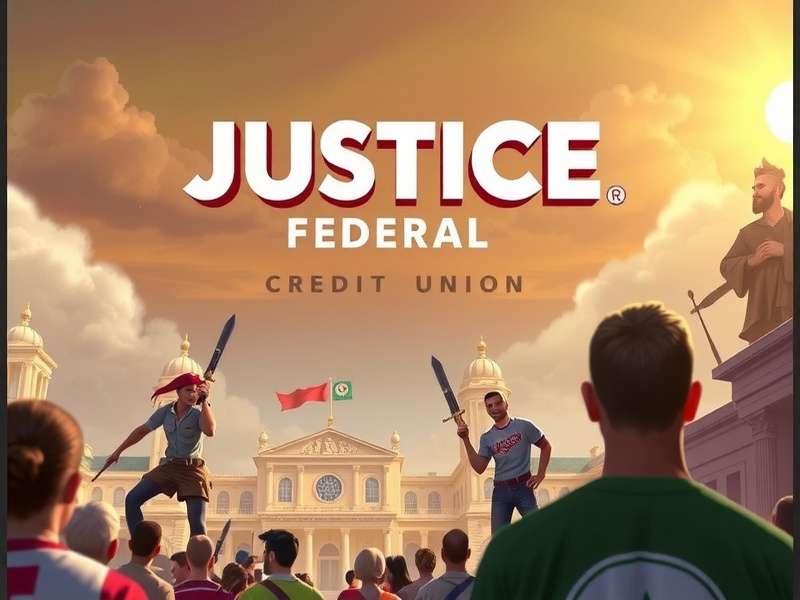 Concept art of a villain overlooking a chaotic city in Crazy Justice