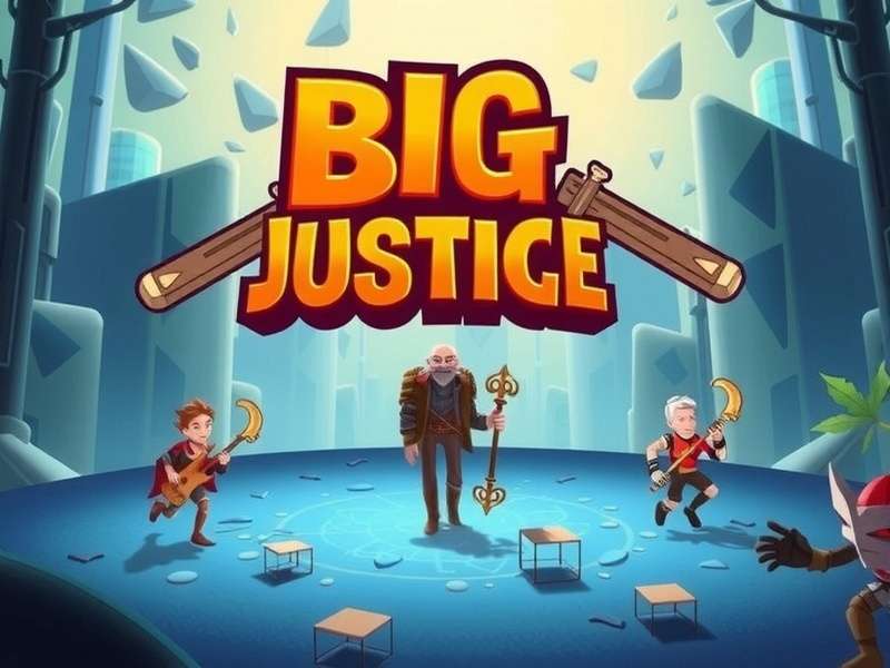 Big Justice Mode Screenshot showing intense battle royale action