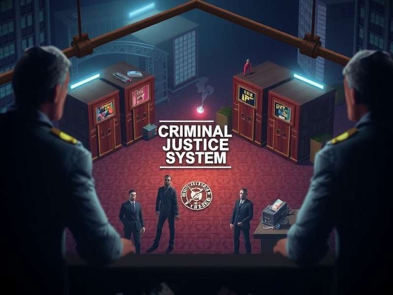 Game screenshot showing players apprehending a target in an urban environment