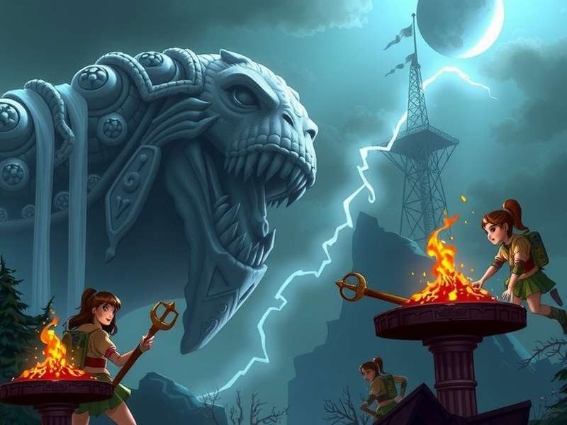 Crazy Justice game scene showing intense multiplayer combat