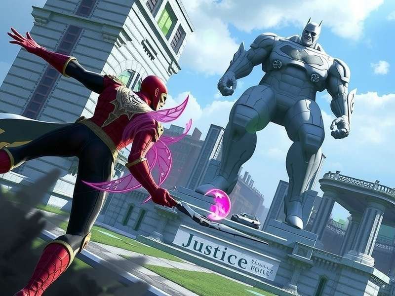 Crazy Justice Gameplay Scene showing intense action and characters