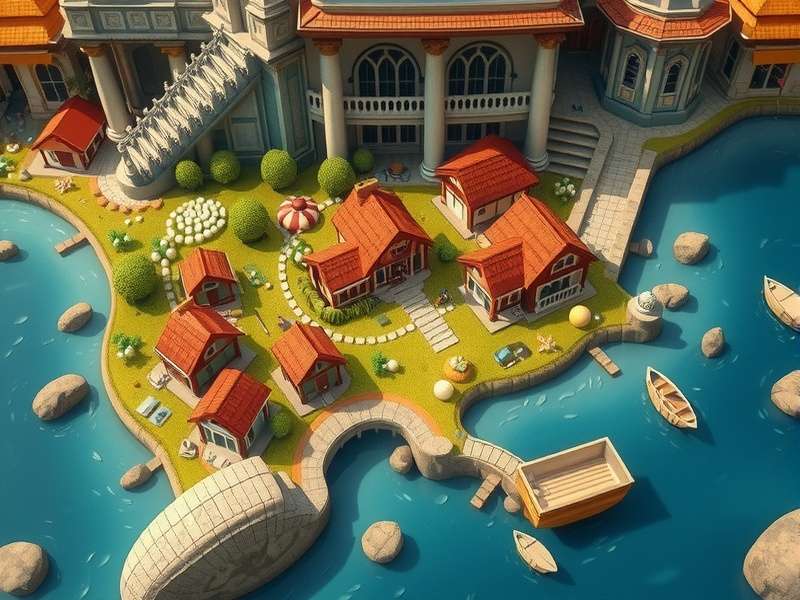 Crazy Justice gameplay screenshot showing Village De La Justice map