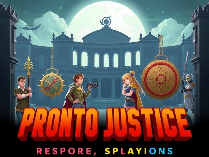 Pronto Justice character in action using ability in Crazy Justice