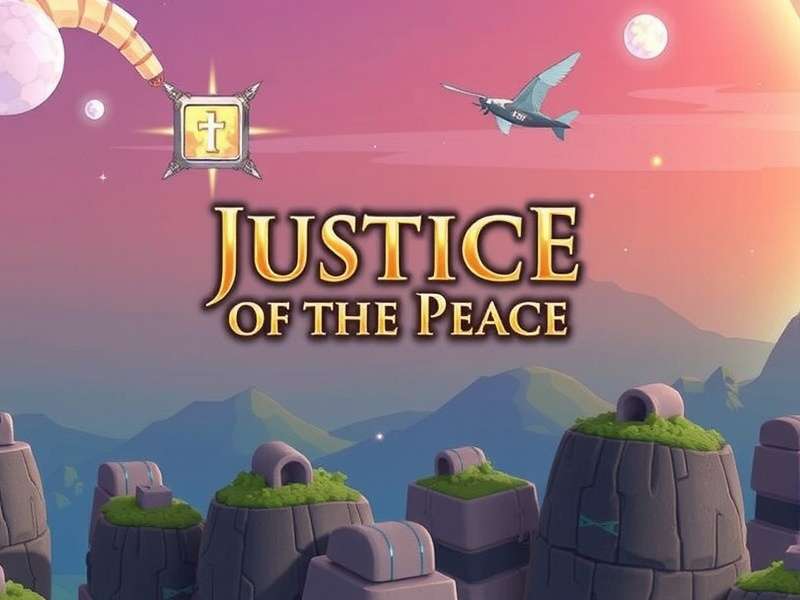 A squad demonstrating Justice of the Peace teamwork in Crazy Justice