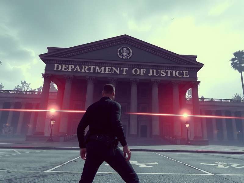 Department Of Justice Headquarters in Crazy Justice game