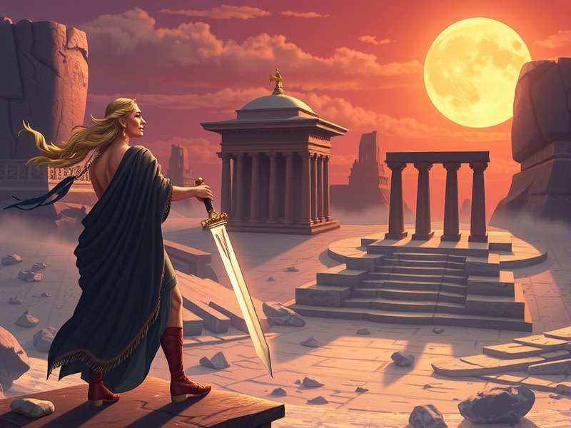 Judy Justice character art in action pose within Crazy Justice game