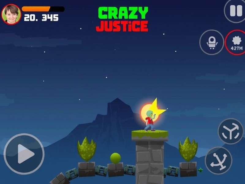 Crazy Justice Apkpure gameplay screenshot showing open-world action in an Indian-inspired city