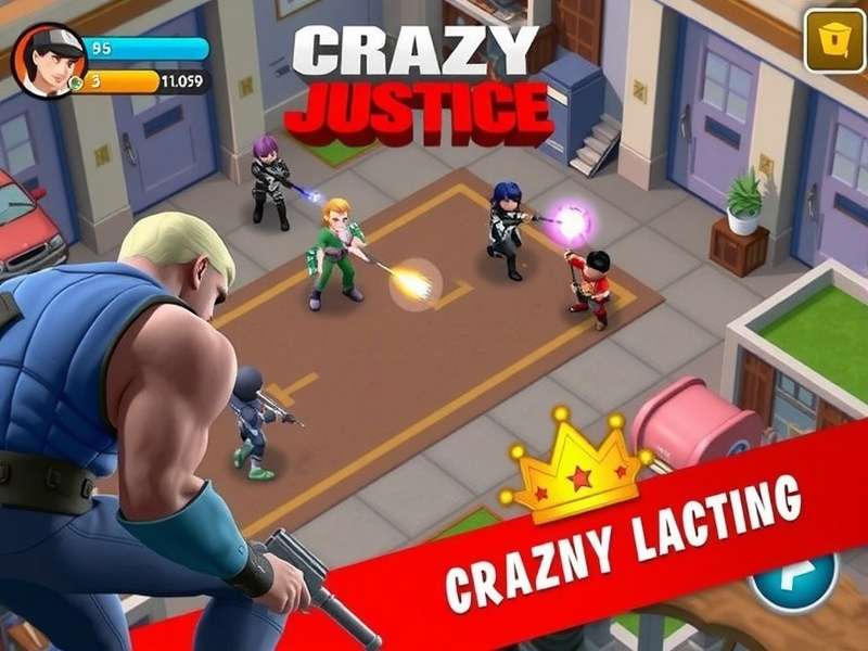 Crazy Justice Apk Installer Download — featured banner with game artwork and download guide