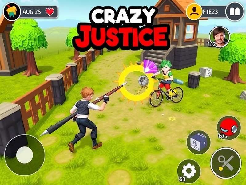 Crazy Justice Apk Installer Download For Windows 10 - Hero Banner with game artwork