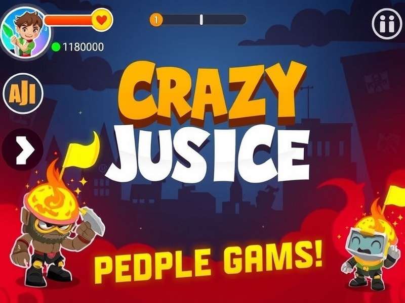 Crazy Justice Apk Installer running on Windows10 gaming laptop