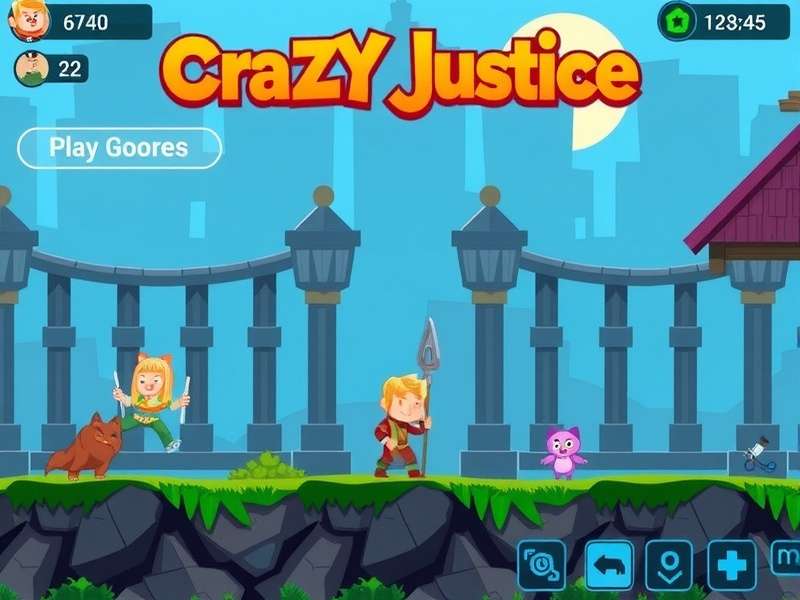 Crazy Justice Cc – intense battle royale gameplay featuring squad combat and tactical action