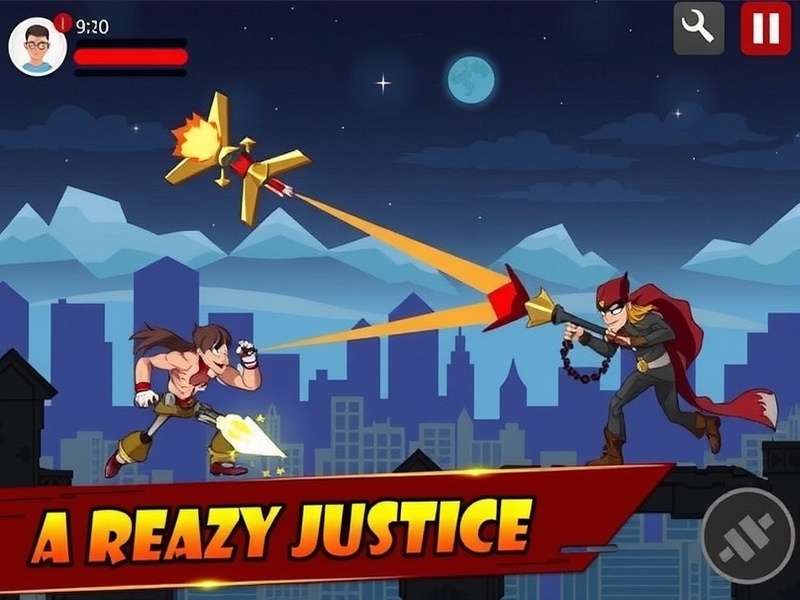 Crazy Justice Download Apkpure Installer – Hero Banner showing intense battle royale gameplay